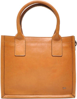 Berba Dames Leren Handtas Icons 885-114 Cognac