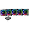 Thermaltake Riing Plus 14 - Behuizingsventilator - 5-pack RGB LED 140mm (5 stuks)