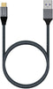 Aisens A107-0633 - USB C naar USB A Kabel - 2 m - Grijs