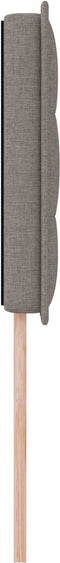 vidaXL - Hoofdbord - met - Lijnenontwerp - - - Taupe - - - 90 - cm - - - Stof