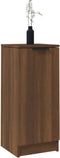 vidaXL - Dressoirs - 2 - st - 30x30x70 - cm - bewerkt - hout - wit