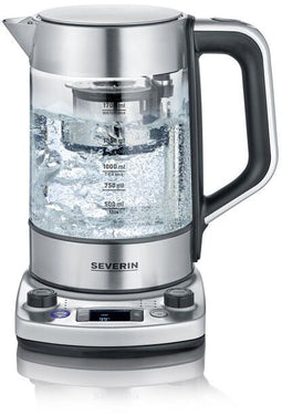Severin WK 3422 - Glazen Waterkoker - Auto-Lift functie - 1,7L - 3000W