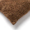 Dutch Decor AMAR - Kussenhoes 40x60 cm - 100% katoen - bloemen design - Tobacco Brown - bruin - met rits - zonder binnenkussen