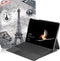 iMoshion Tablet Hoes Geschikt voor Microsoft Surface Go 4 / Go 3 / Go 2 - iMoshion Design Trifold Bookcase - Meerkleurig /Parijs