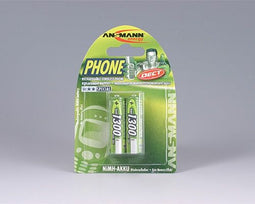 Ansmann 1.2 V - Oplaadbare batterij - NiMH 1300 mAh