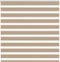 vidaXL - Zebra - Blind - 150x100 - cm - stofbreedte - 145,9 - cm - polyester - zandbruin