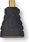 Nedis HDMI-Adapter - HDMI Micro-Connector - HDMI Output - Verguld - Recht - ABS - Antraciet - 1 Stuks - Window Box