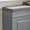 SoBuy FSR82-L-HG - Schoenbank - Gecapitonneerde zitting - Grijs