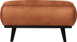 BePureHome Statement Hocker - Ecoleer - Cognac - 40x80x55