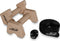 Houten opdrukstangen - Push-upbar - Stevige ondersteuning voor push-ups en dips - Natuurlijk (2 stuks)