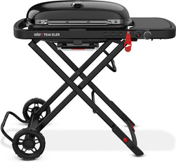 Weber Traveler-gasbarbecue Stealth-editie