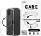 PanzerGlass CARE by PG BLK MagSafe iPhone16 - Soft case - Krasbestendig Schokbestendig - Transparant