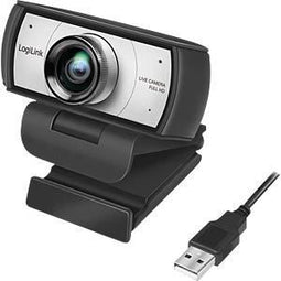 LogiLink Conference HD - USB webcam 120° kijkhoek - 1920x1080 (Full HD) 30fps