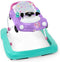 BRIGHT STARTS 3-in-1 rollator, kleine auto, 3 evoluerende spelmodi, paars