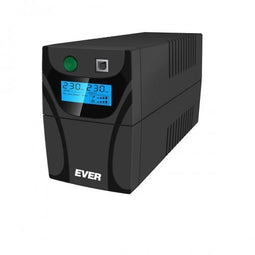 Ever EASYLINE 650 AVR USB - UPS 650VA 360W - Ingangsvoltage 170-280V