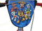 Dino Paw Patrol - Kinderfiets 12 Inch - van 2-4 Jaar - met Zijwieltjes - Jongensfiets Rood