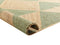 CALIS - Laagpolig vloerkleed - Beige/Groen - 160 x 230 cm - Jute