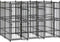vidaXL - Hondenkennel - 5,53 - m² - staal