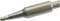 JBC Tools C245041 Soldeerpunt Ronde vorm, Recht Grootte soldeerpunt 1.0 mm Inhoud: 1 stuk(s)