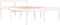 vidaXL - Seniorenbed - massief - grenenhout - wit - 120x190 - cm