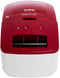 Brother QL-600R - Labelprinter - Direct thermisch 300 x 600 DPI - Rood