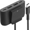 4-poorts USB-splitter BUZ001BT2MBKB7 - 2 USB-C en 2 USB-A poorten - Zwart
