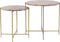 Light & Living Bijzettafel Delon - Roze - 49.5x49.5x50.5cm - Modern