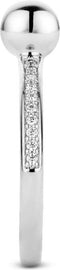 TI SENTO Ring 12136ZI - Zilveren dames ring - Zirkonia - Maat 56