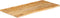 vidaXL - Tafelblad - met - natuurlijke - rand - 100x60x3,8 - cm - massief - mangohout