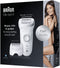 Braun Silk-épil 9 9-705 - Epilator - 40% bredere kop waterdicht - Wit