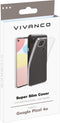 Vivanco Pixel 4a - Super Slim TPU Backcover - Krasbestendig - Transparant