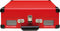 Soundmaster PL580RO - Koffermodel platenspeler - 3 snelheden (33/45/78 RPM) - Rood