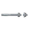 Fischer FBZ 12/10, Bout, Staal, Beton, Zilver, 20 stuk(s)