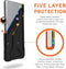 UAG Samsung Galaxy S20 Ultra - Monarch Hoesje - Hard Kunststof Backcover - Rood