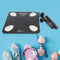 Little Balance 8685 - Personenweegschaal - 13 lichaamsindicatoren + springtouw - Zwart (2 stuks)