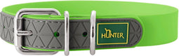 Dog collar Hunter Convenience Green Size M/L (42-50 cm)