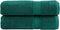 vidaXL - Handdoeken - SOLUND - 2 - st - 600 - g/m² - 50x100 - cm - groen