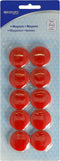Westcott magneten - formaat 30x8mm - rood - 10 stuks - AC-E10818