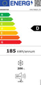 Inventum IVR1786GS - Inbouw Vriezer - 200L - No Frost - Supervriezen