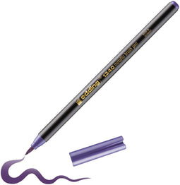 Edding 1340 brushpen 078 metallic paars