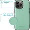 iMoshion Hoesje Geschikt voor iPhone 13 Pro Hoesje Met Pasjeshouder - iMoshion Luxe Portemonnee - Groen
