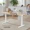 tectake® Bureauscherm Noisy - Scheidingswand met geluidsabsorberende PET-kern - 130 x 40 cm