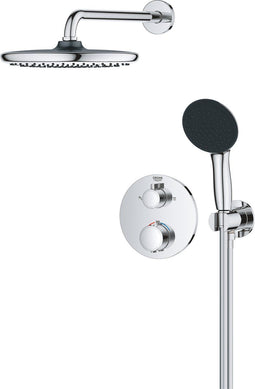 GROHE Precision - Inbouw douchesysteem - Thermostaatkraan met Rain Spray - Chroom