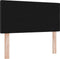 vidaXL - Hoofdbord - met - knopen, - zwart, - 100 - cm, - gestoffeerd