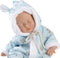 Llorens mini babypopje soft body Baby Bo slapend 31 cm