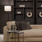 Atmooz - Vloerlamp Agra - Staande Lamp - Stalamp - Woonkamer - Zwart en witte kap - Hoogte 170cm - Metaal