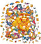UNIDRAGON Houten Puzzel Voor Volwassenen Dier - Welvarende Stier - 298 stukjes - King Size 31x35 cm