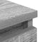 vidaXL - Tv-meubel - 100x35x54 - cm - bewerkt - hout - grijs - sonoma - eikenkleurig