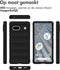 imoshion Hoesje - Geschikt voor Google Pixel 7a - EasyGrip Backcover - Zwart