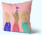 Kussenhoes HappyFriday Aware Me Multicolour 50 x 50 cm 2 Onderdelen